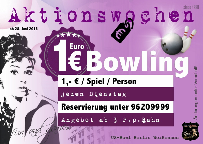 1 Euro Bowling